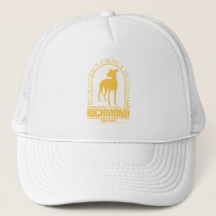 Ted Lasso   AFC Richmond Gold Arched Logo Trucker Pet