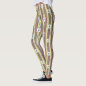 Ted Lasso | AFC Richmond Logo Stripe Pattern Leggings (Links)