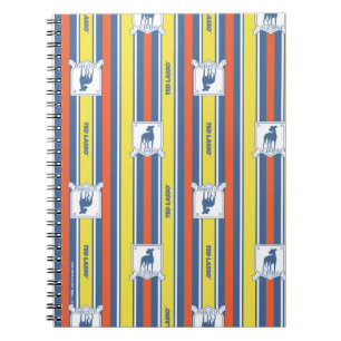 Ted Lasso AFC Richmond Logo Stripe Pattern Notitieboek