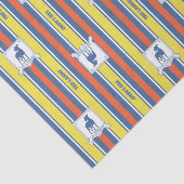 Ted Lasso | AFC Richmond Logo Stripe Pattern Tissuepapier (Detail)