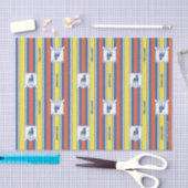 Ted Lasso | AFC Richmond Logo Stripe Pattern Tissuepapier (Craft)