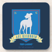 Ted Lasso | AFC Richmond Team Logo Bier Onderzetter (Voorkant)