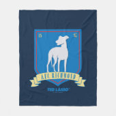 Ted Lasso | AFC Richmond Team Logo Fleece Deken (Voorkant)