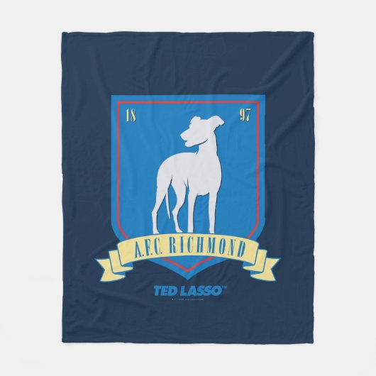 Ted Lasso | AFC Richmond Team Logo Fleece Deken (Voorkant)
