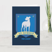 Ted Lasso | AFC Richmond Team Logo Kaart (Voorkant)
