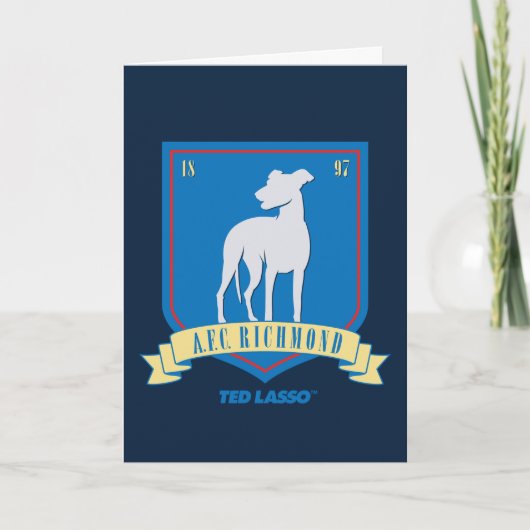 Ted Lasso | AFC Richmond Team Logo Kaart (Voorkant)
