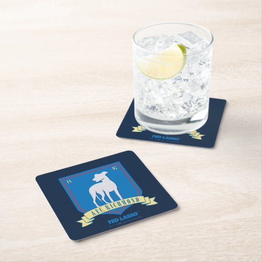 Ted Lasso | AFC Richmond Team Logo Kartonnen Onderzetters (Insitu)