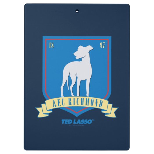 Ted Lasso | AFC Richmond Team Logo Klembord (Achterkant)