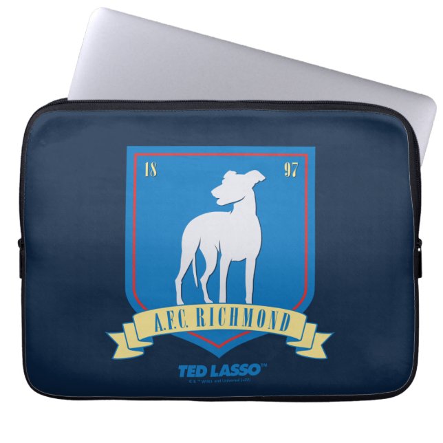 Ted Lasso | AFC Richmond Team Logo Laptop Sleeve (Voorkant)