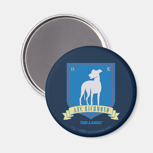 Ted Lasso | AFC Richmond Team Logo Magneet (Voorkant / Achterkant)