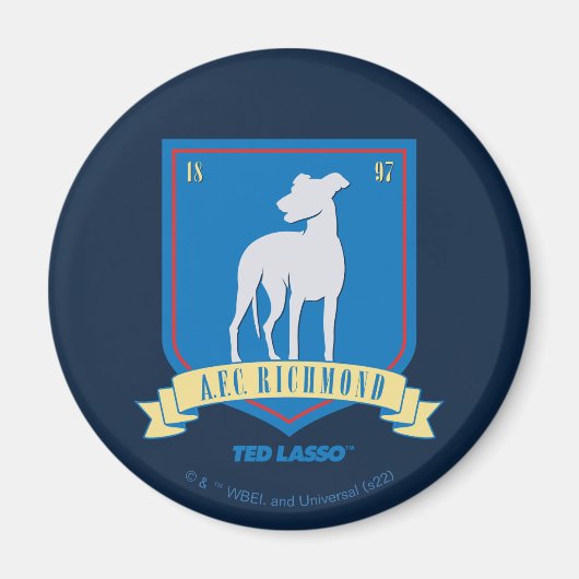 Ted Lasso | AFC Richmond Team Logo Magneet (Voorkant)