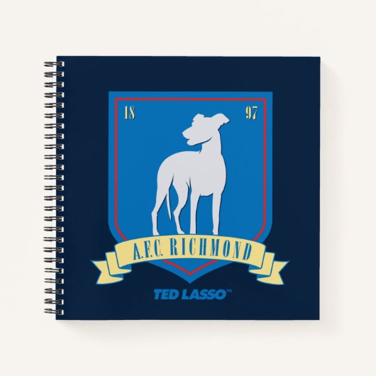 Ted Lasso | AFC Richmond Team Logo Notitieboek (Voorkant)