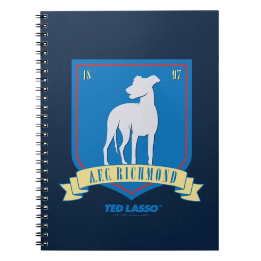 Ted Lasso | AFC Richmond Team Logo Notitieboek (Voorkant)