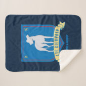 Ted Lasso | AFC Richmond Team Logo Sherpa Deken (Voorkant (horizontaal))