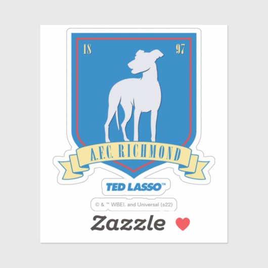 Ted Lasso | AFC Richmond Team Logo Sticker (Vel)