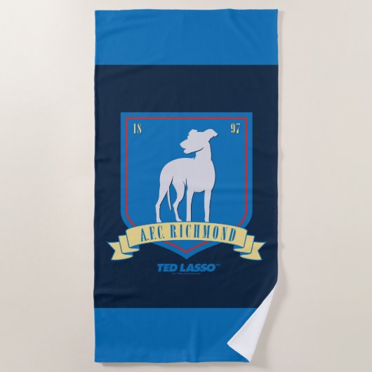 Ted Lasso | AFC Richmond Team Logo Strandlaken (Voorkant)
