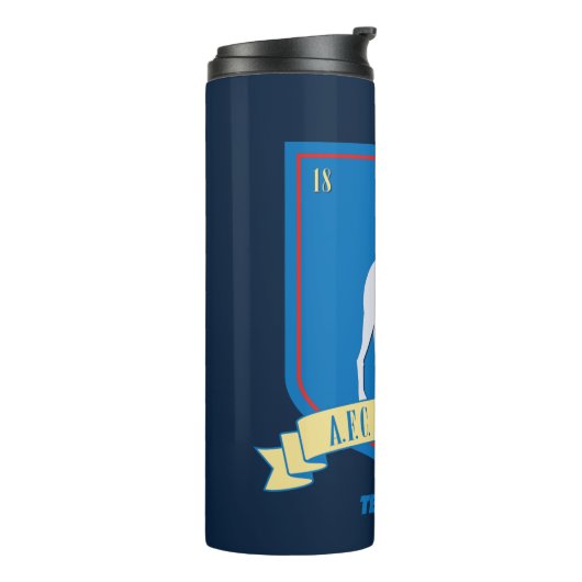 Ted Lasso | AFC Richmond Team Logo Thermosbeker (Gedraaid links)