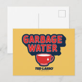 Ted Lasso | Afvalwaterthee Grafisch Briefkaart (Voorkant / Achterkant)
