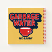 Ted Lasso | Afvalwaterthee Grafisch Notitieboek (Achterkant)