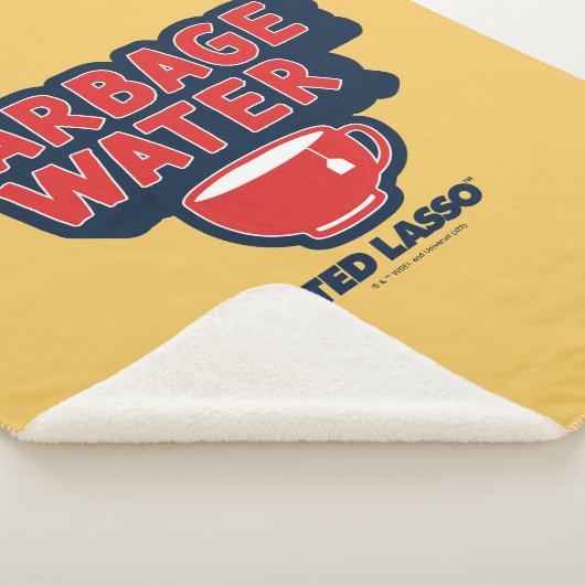 Ted Lasso | Afvalwaterthee Grafisch Sherpa Deken (3/4)