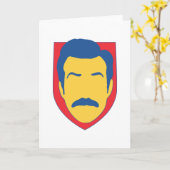 Ted Lasso Badge Kaart (Gele Bloem)