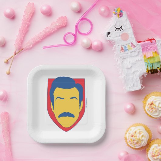 Ted Lasso Badge Papieren Bordje (Feest)