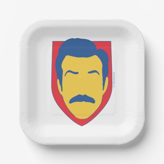 Ted Lasso Badge Papieren Bordje (Voorkant)