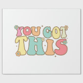 Ted Lasso Be A Goldfish Collegiate korte mouw T- Cadeaupapier (Vlak)