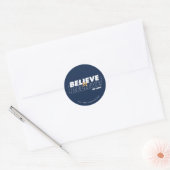 Ted Lasso | Believe in Believe Ronde Sticker (Envelop)