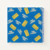 Ted Lasso | Believe Sign and Ball Toss Pattern Notitieboek (Achterkant)