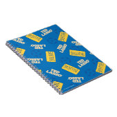 Ted Lasso | Believe Sign and Ball Toss Pattern Notitieboek (Rechterzijde)