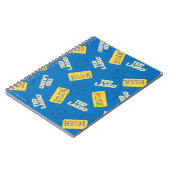 Ted Lasso | Believe Sign and Ball Toss Pattern Notitieboek (Linkerzijde)