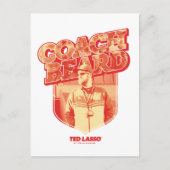 Ted Lasso | Coach Beard Badge Briefkaart (Voorkant)