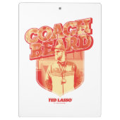 Ted Lasso | Coach Beard Badge Klembord (Achterkant)