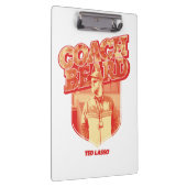 Ted Lasso | Coach Beard Badge Klembord (Rechts)