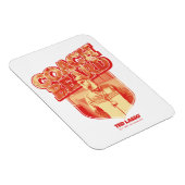 Ted Lasso | Coach Beard Badge Magneet (Rechterzijde)