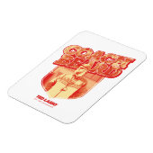 Ted Lasso | Coach Beard Badge Magneet (Linkerzijde)