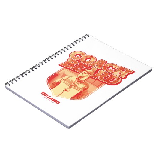 Ted Lasso | Coach Beard Badge Notitieboek (Linkerzijde)