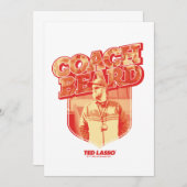 Ted Lasso | Coach Beard Badge Notitiekaartje (Voorkant / Achterkant)