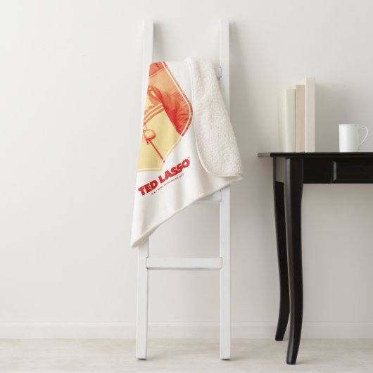 Ted Lasso | Coach Beard Badge Sherpa Deken (In situ)