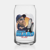Ted Lasso | Coach Beard Bobblehead Blikvorm Glas (Achterkant)