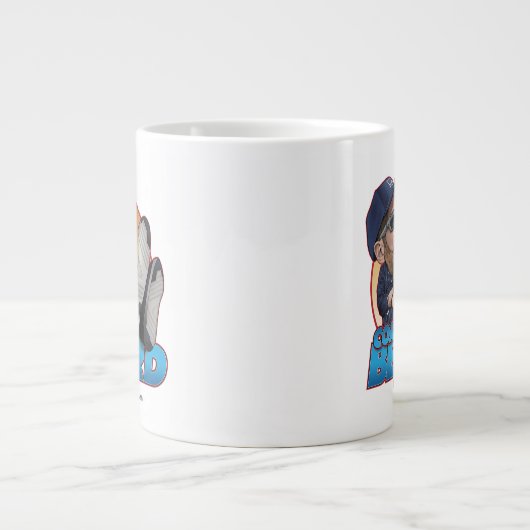 Ted Lasso | Coach Beard Bobblehead Grote Koffiekop (Voorkant)