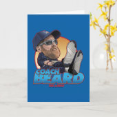 Ted Lasso | Coach Beard Bobblehead Kaart (Gele Bloem)