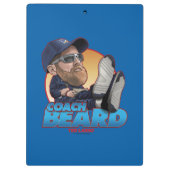 Ted Lasso | Coach Beard Bobblehead Klembord (Achterkant)