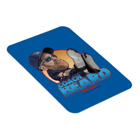 Ted Lasso | Coach Beard Bobblehead Magneet (Rechterzijde)