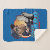 Ted Lasso | Coach Beard Bobblehead Sherpa Deken (Voorkant (horizontaal))