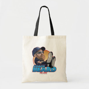 Ted Lasso   Coach Beard Bobblehead Tote Bag