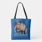 Ted Lasso | Coach Beard Bobblehead Tote Bag (Achterkant)