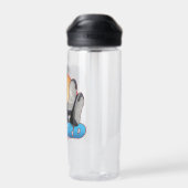 Ted Lasso | Coach Beard Bobblehead Waterfles (Achterkant)