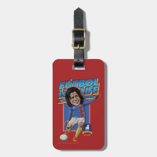 Ted Lasso | Dani Rojas Bobblehad Bagagelabel (Voorkant verticaal)